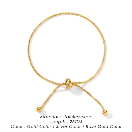 Bracelet Serpent Acier Inoxydable