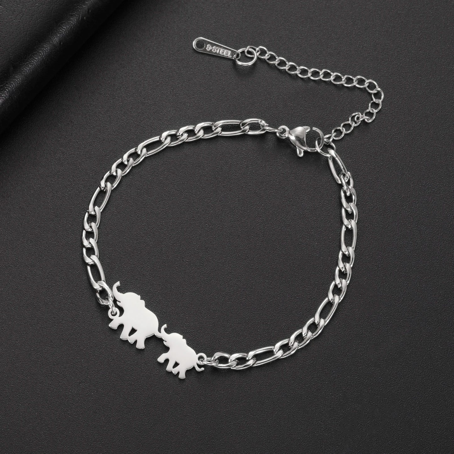 Bracelet Éléphant Acier
