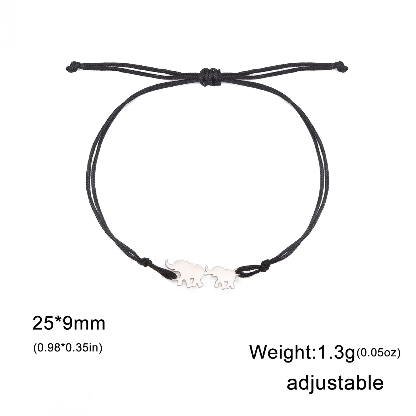 Bracelet Éléphant Acier