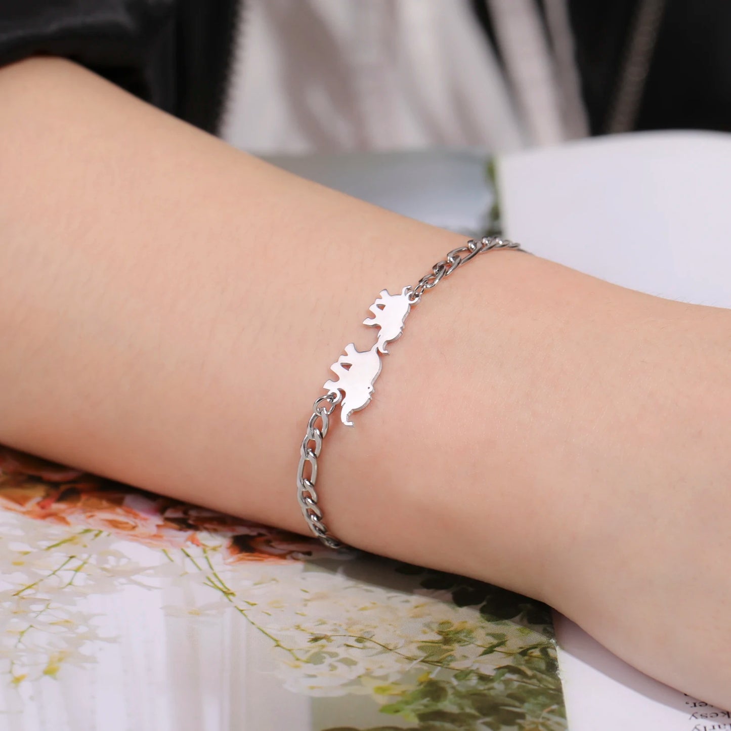 Bracelet Éléphant Acier