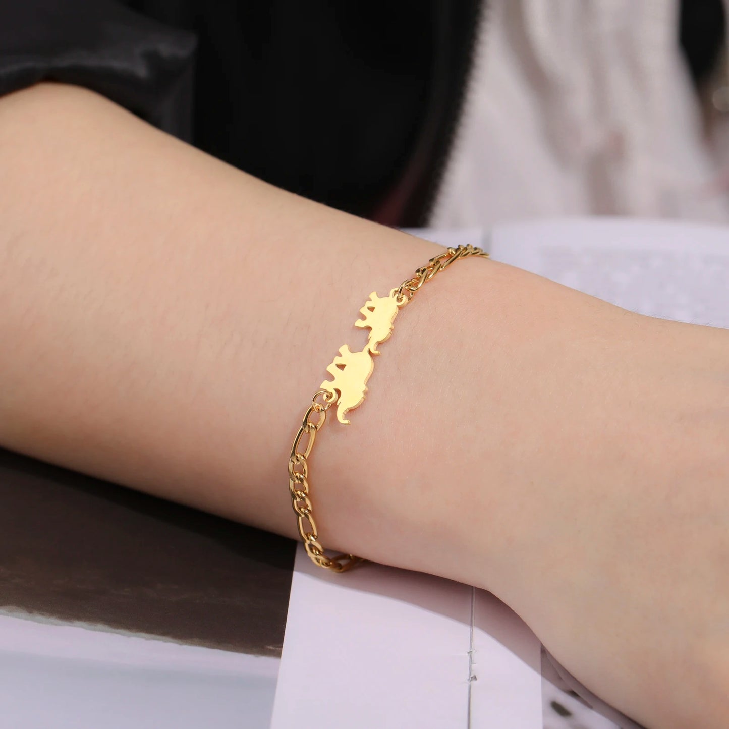 Bracelet Éléphant Acier