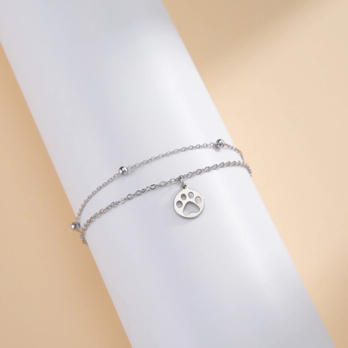 Bracelet Patte Inoxydable
