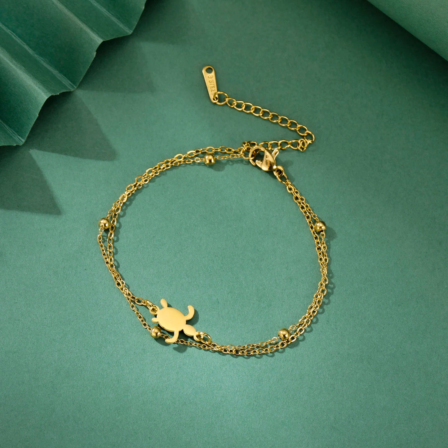 Bracelet Tortue Inoxydable