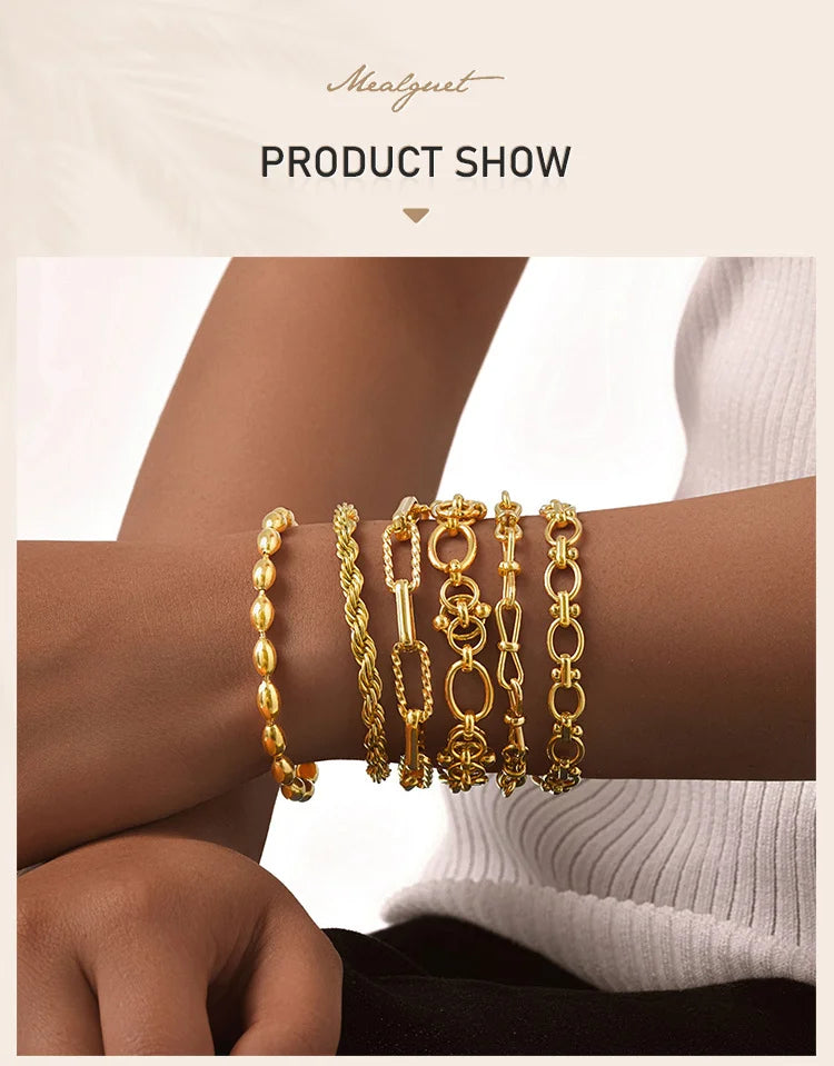Bracelet Chaîne Acier