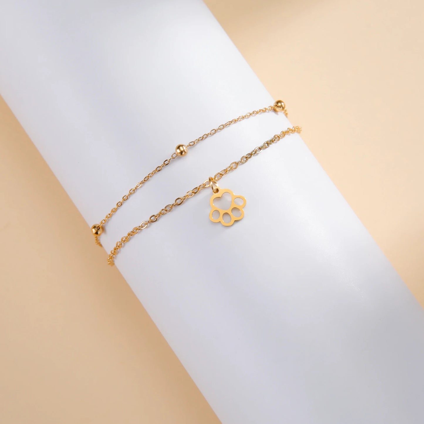 Bracelet Patte Inoxydable