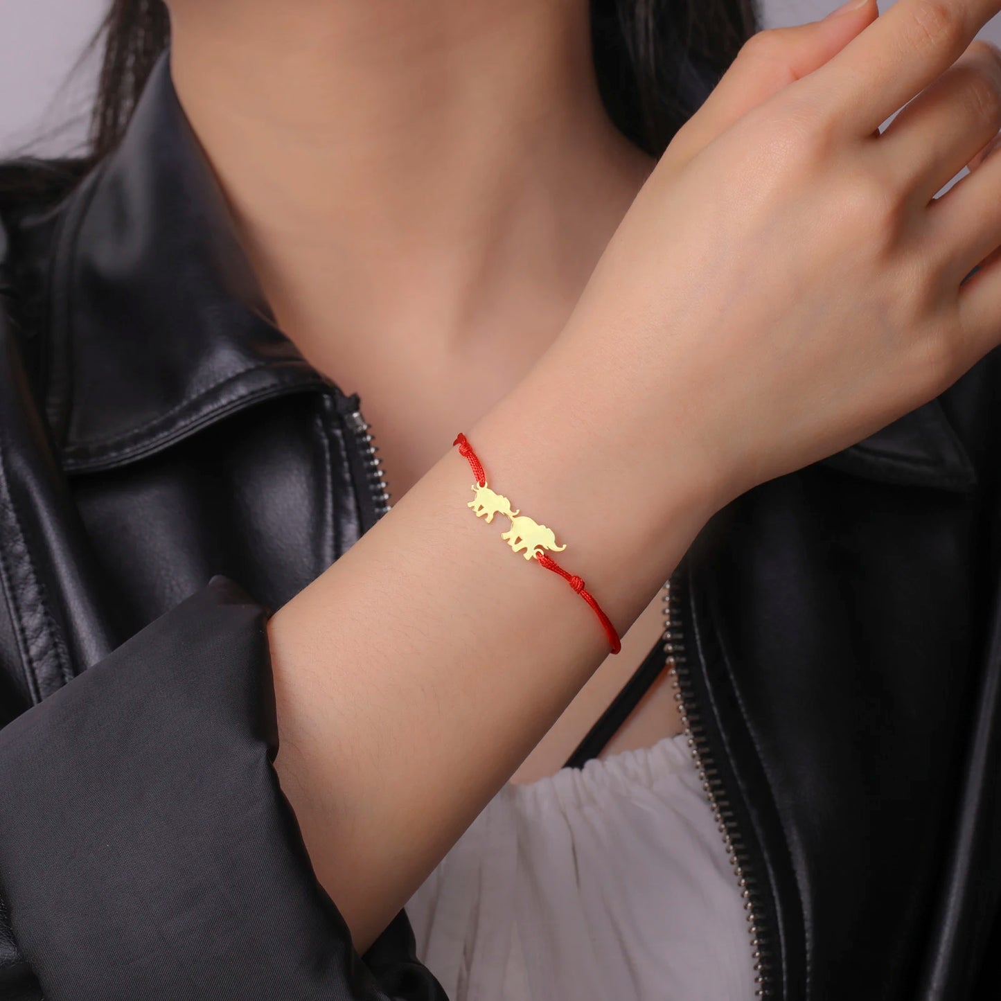 Bracelet Éléphant Acier