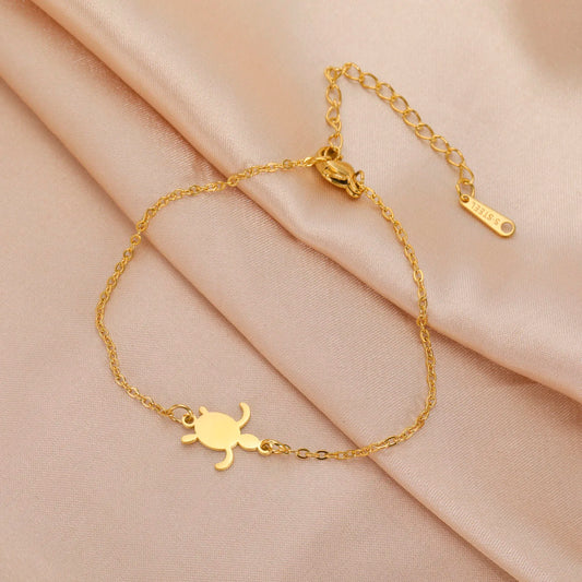 Bracelet Tortue Inoxydable