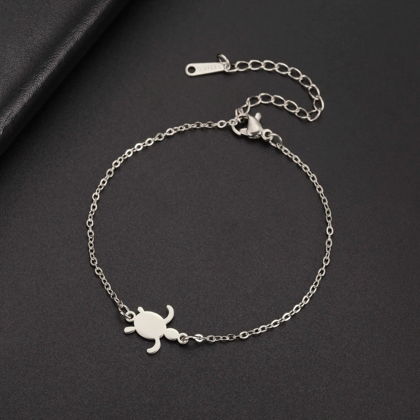 Bracelet Tortue Inoxydable