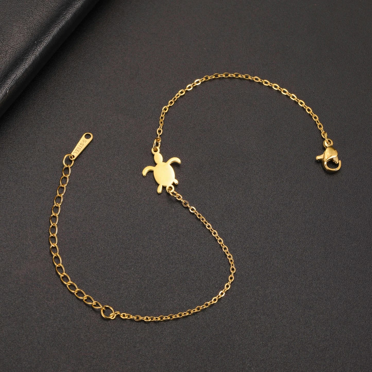 Bracelet Tortue Inoxydable