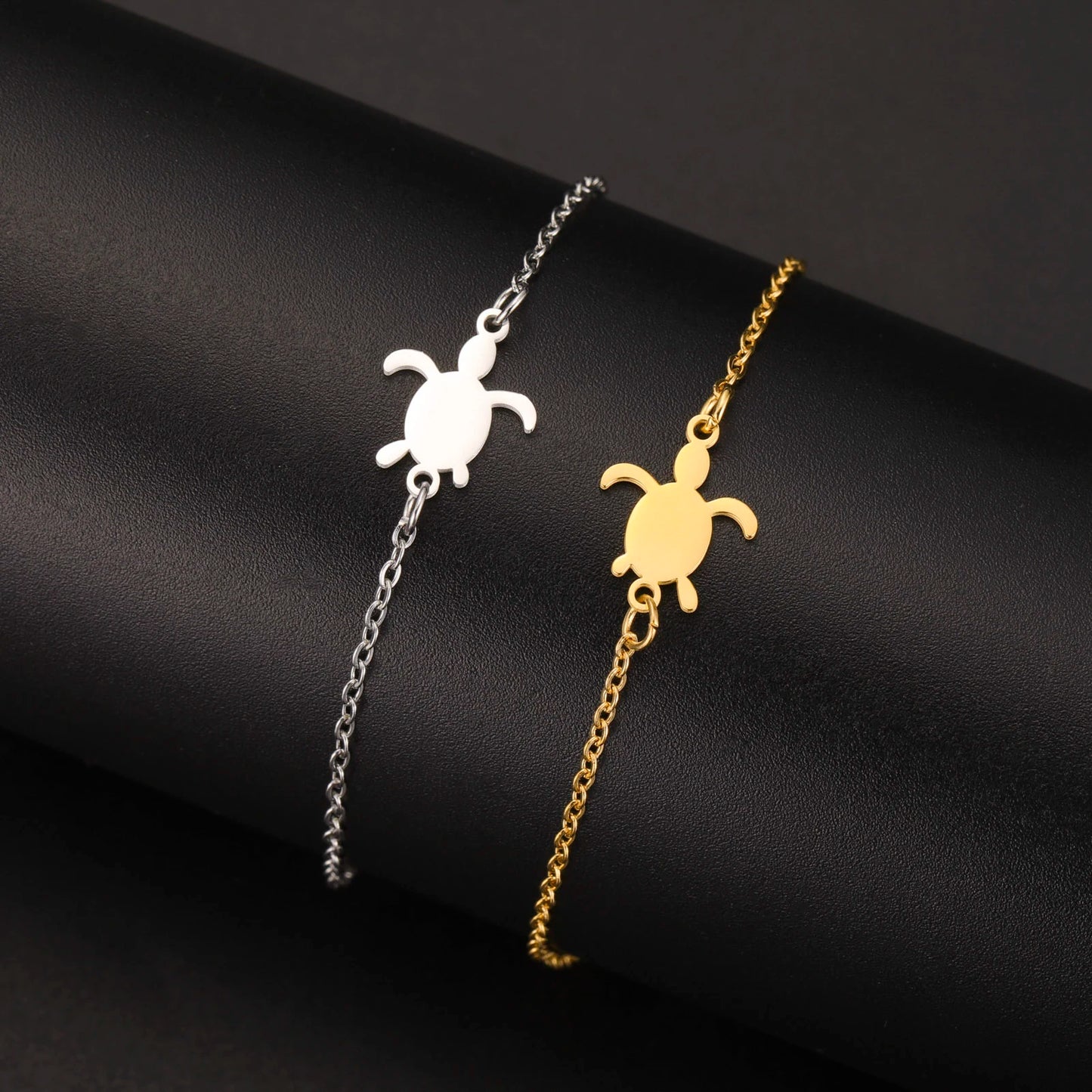 Bracelet Tortue Inoxydable