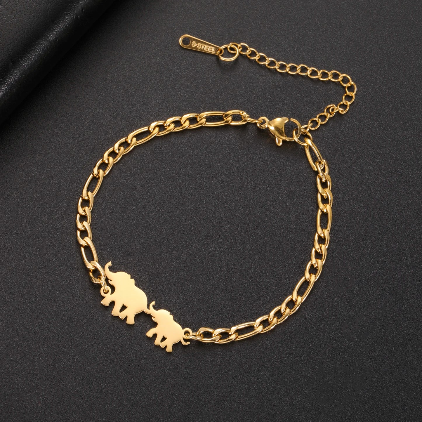 Bracelet Éléphant Acier
