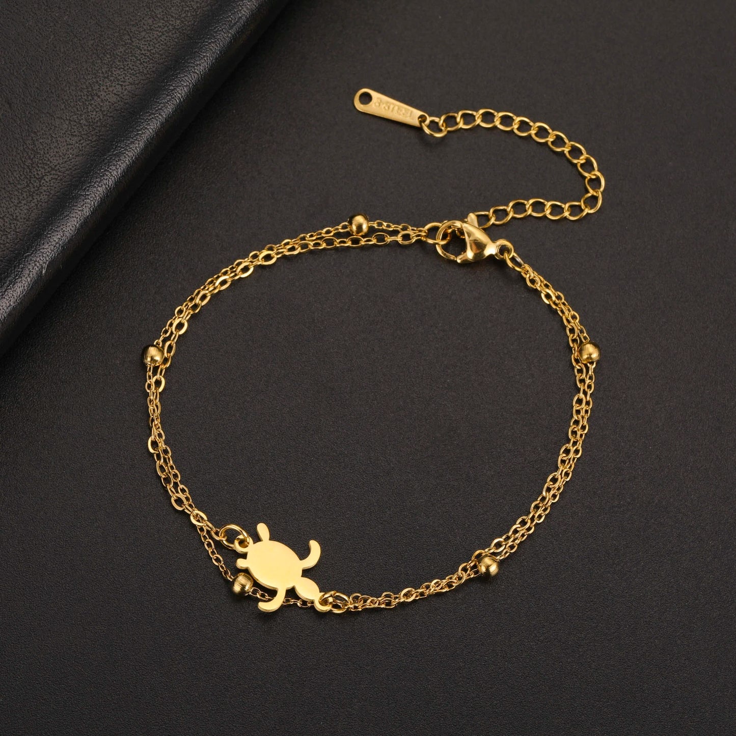 Bracelet Tortue Inoxydable