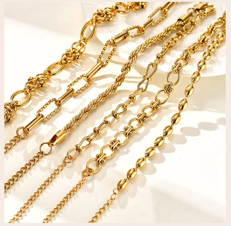 Bracelet Chaîne Acier
