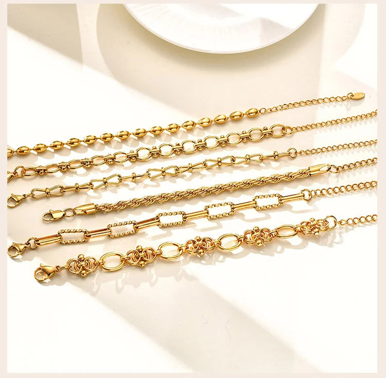 Bracelet Chaîne Acier