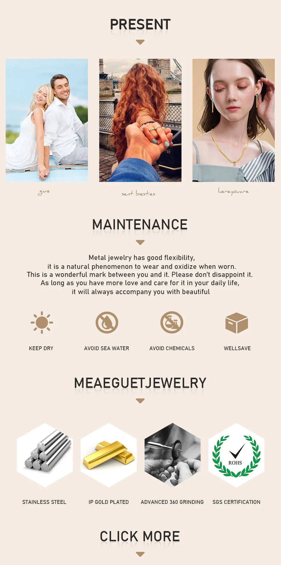Bracelet Chaîne Acier