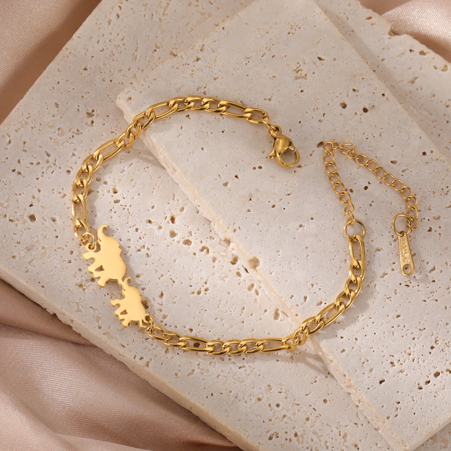 Bracelet Éléphant Acier