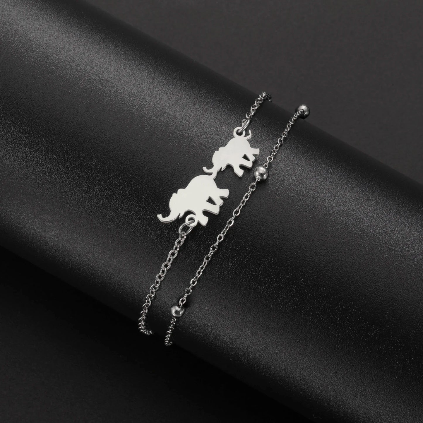 Bracelet Éléphant Acier