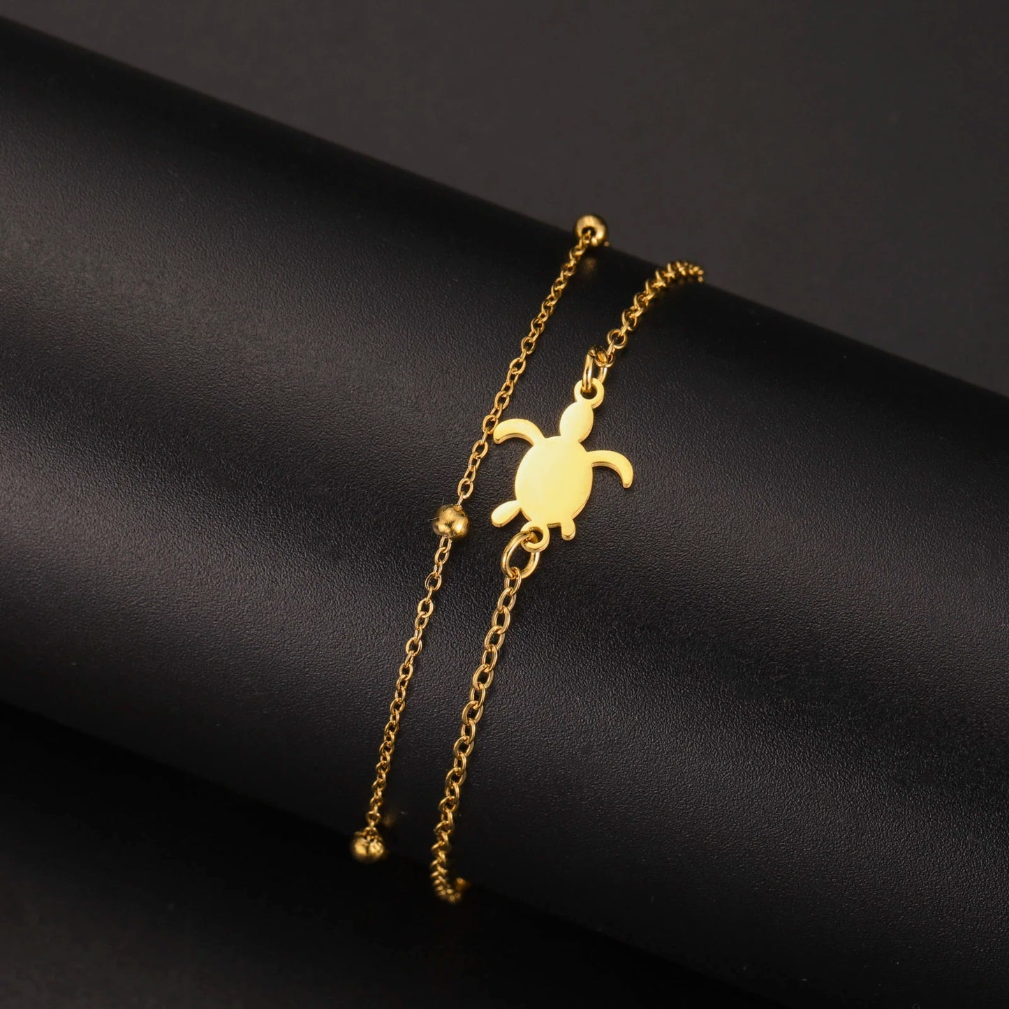 Bracelet Tortue Inoxydable