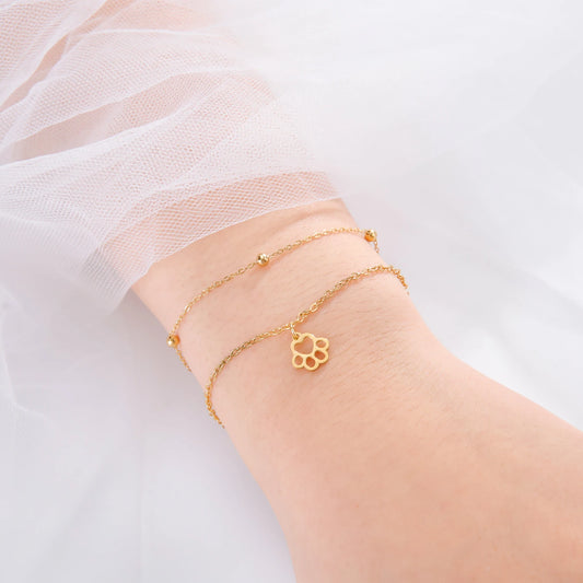 Bracelet Patte Inoxydable