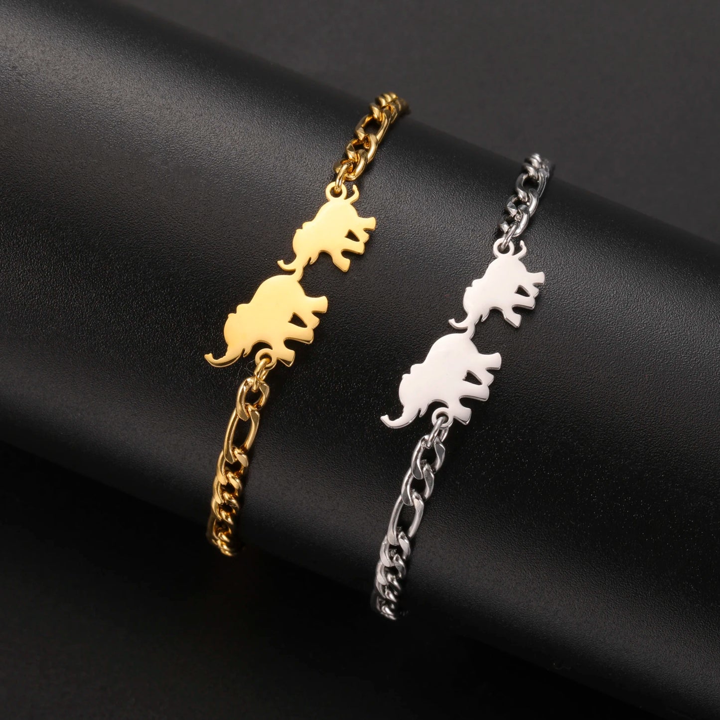 Bracelet Éléphant Acier