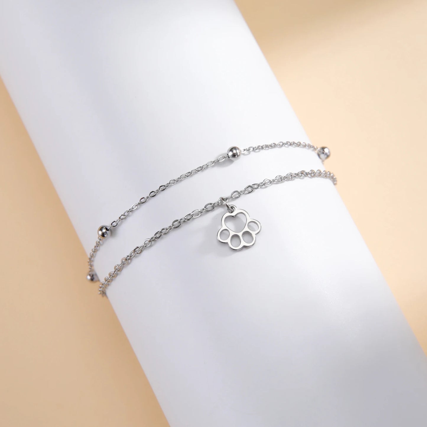 Bracelet Patte Inoxydable