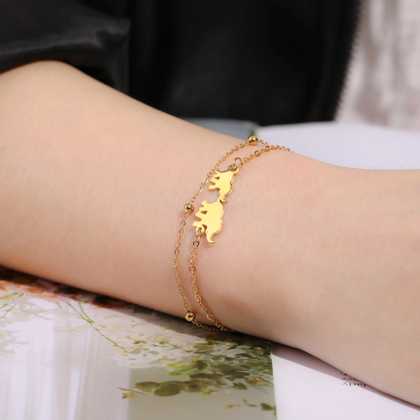 Bracelet Éléphant Acier