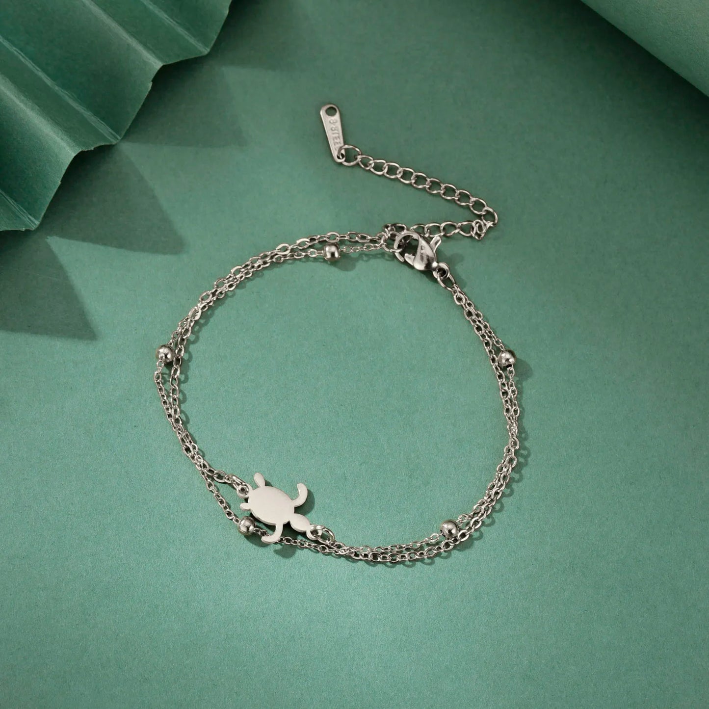 Bracelet Tortue Inoxydable