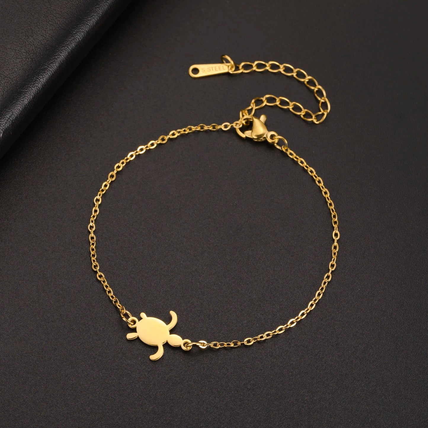 Bracelet Tortue Inoxydable